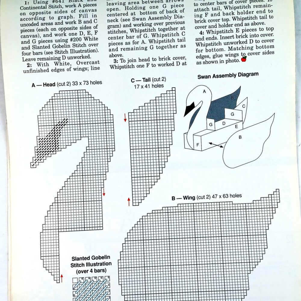 Plastic Canvas 1991 Calendar The Needlecraft Shop 12 Projects 28 Pages Vtg - Picture 11 of 16